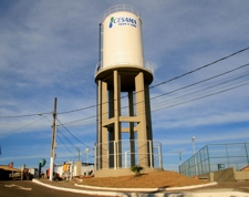 Caixa d´água do bairro Santos Dumont